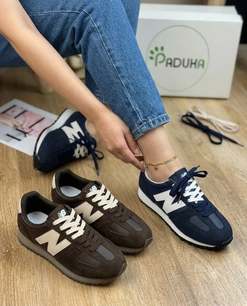 کفش کتونی زنانه نیوبالانس دوبند new balance کد 30116 — تصویر ۹