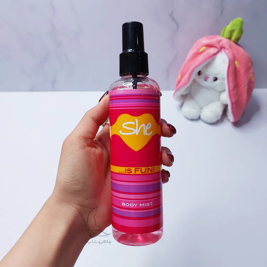 بادی اسپلش زنانه SHE مدل FUN حجم 220 میلی لیتر