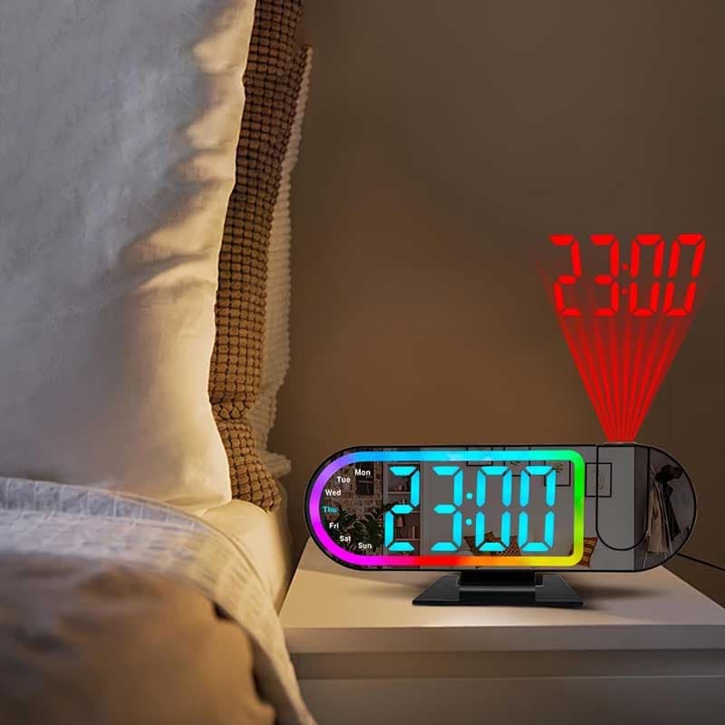 ساعت رومیزی دیجیتالی پروژکتوردار مدل DS-3827LP — تصویر ۳