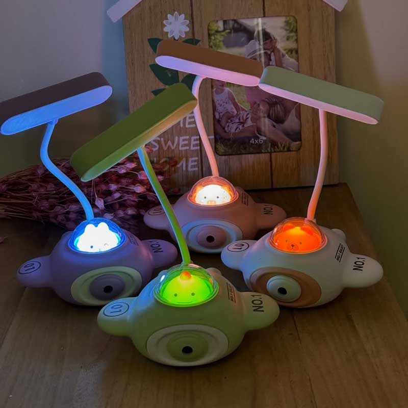 چراغ مطالعه و چراغ خواب سفینه حیوانات شارژی تراشدار — تصویر ۶