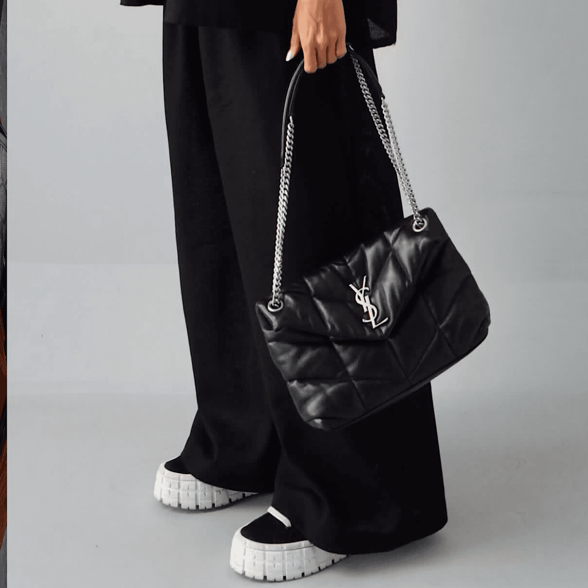 کیف ایوسن لورن (Saint Laurent Loulou bag) — تصویر ۸