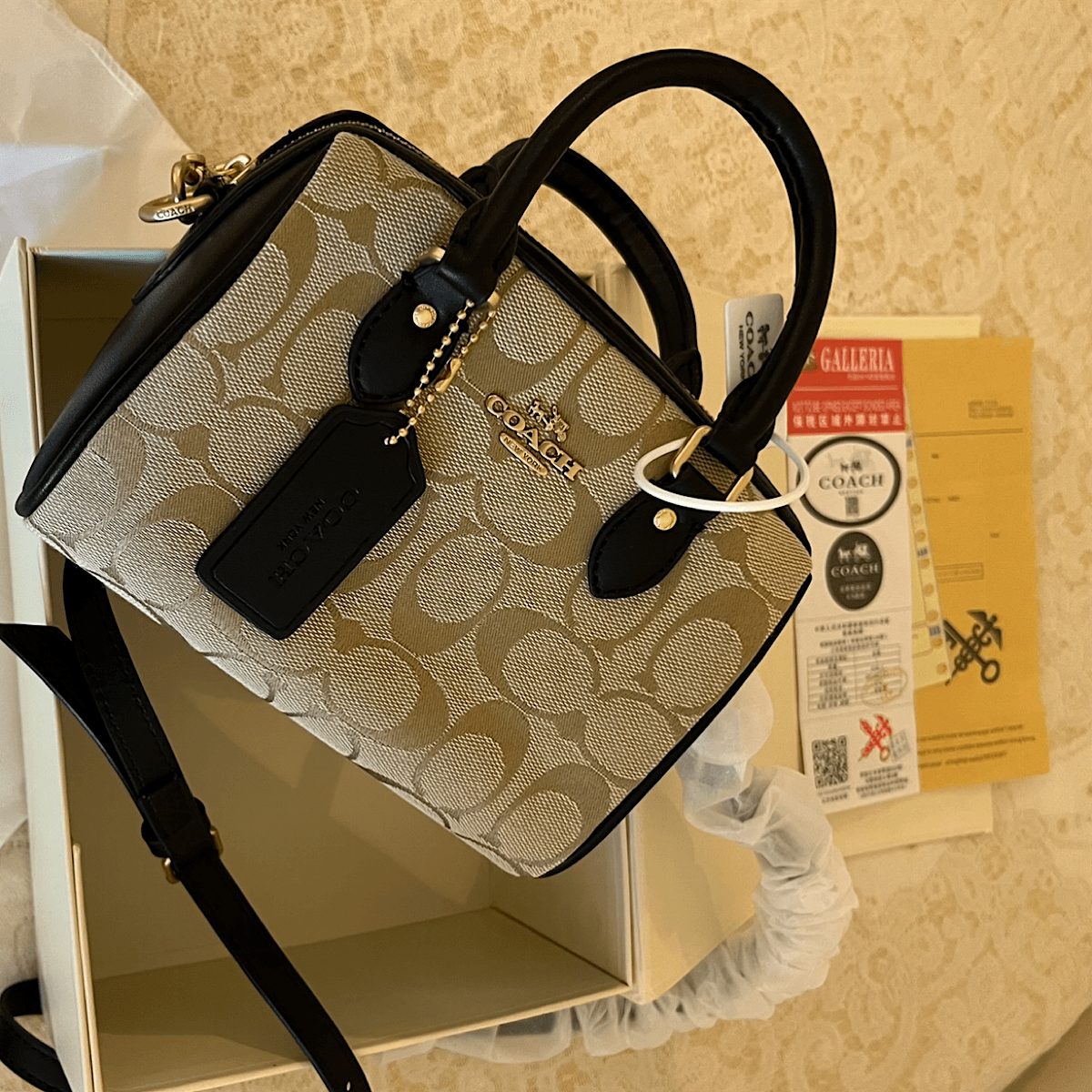 کیف کوچ صندوقی coach rowan satchel