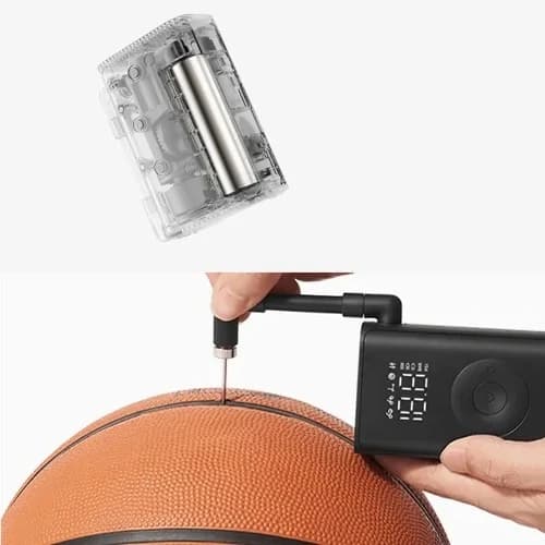 پمپ باد قابل حمل شارژی شیائومی میجیا مدل Mijia Compact Portable Air Compressor MJBXCQBQW (ارسال رایگان) — تصویر ۳
