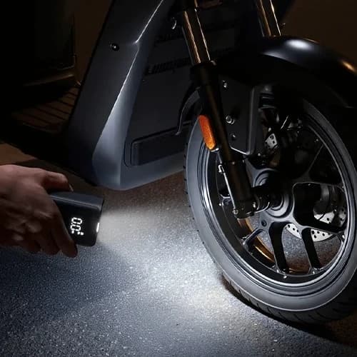 پمپ باد قابل حمل شارژی شیائومی میجیا مدل Mijia Compact Portable Air Compressor MJBXCQBQW (ارسال رایگان) — تصویر ۶