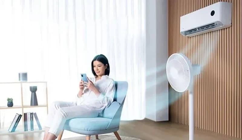 پنکه ایستاده هوشمند شیائومی میجیا مدل Xiaomi Mijia Smart Standing Fan 1C JLLDS01DM — تصویر ۴