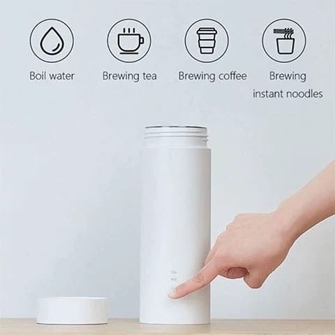 فلاسک برقی هوشمند شیائومی ویومی Xioami Viomi thermos Travel Electric Cup 400ml YM-K0401 — تصویر ۹