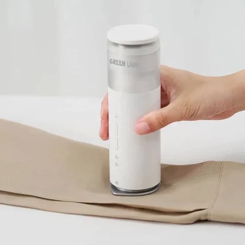 مینی اتو سه کاره گرین لاین، پاوربانک و پرزگیر Garment Care Green Lion 3 in 1 Portable Mini Wireless Cordless Steam Iro — تصویر ۳
