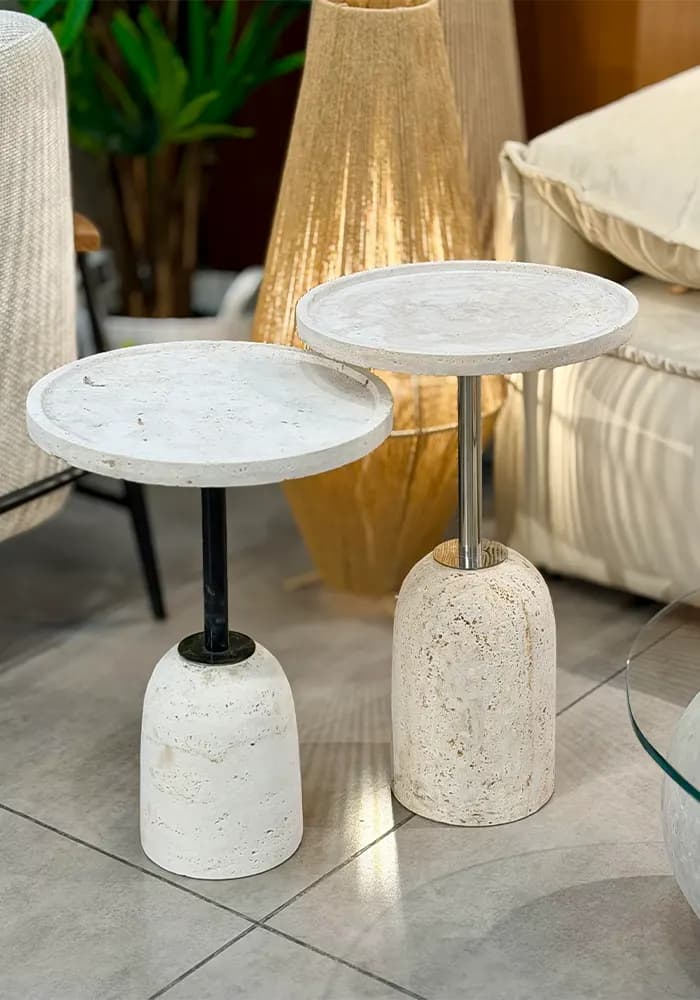 میز عسلی سنگی