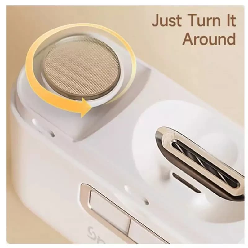 ناخن گیر و سوهان ناخن برقی چراغدار شیائومی Xiaomi SHOWLON Electric Nail Clipper LQ-DDZJD01 — تصویر ۶