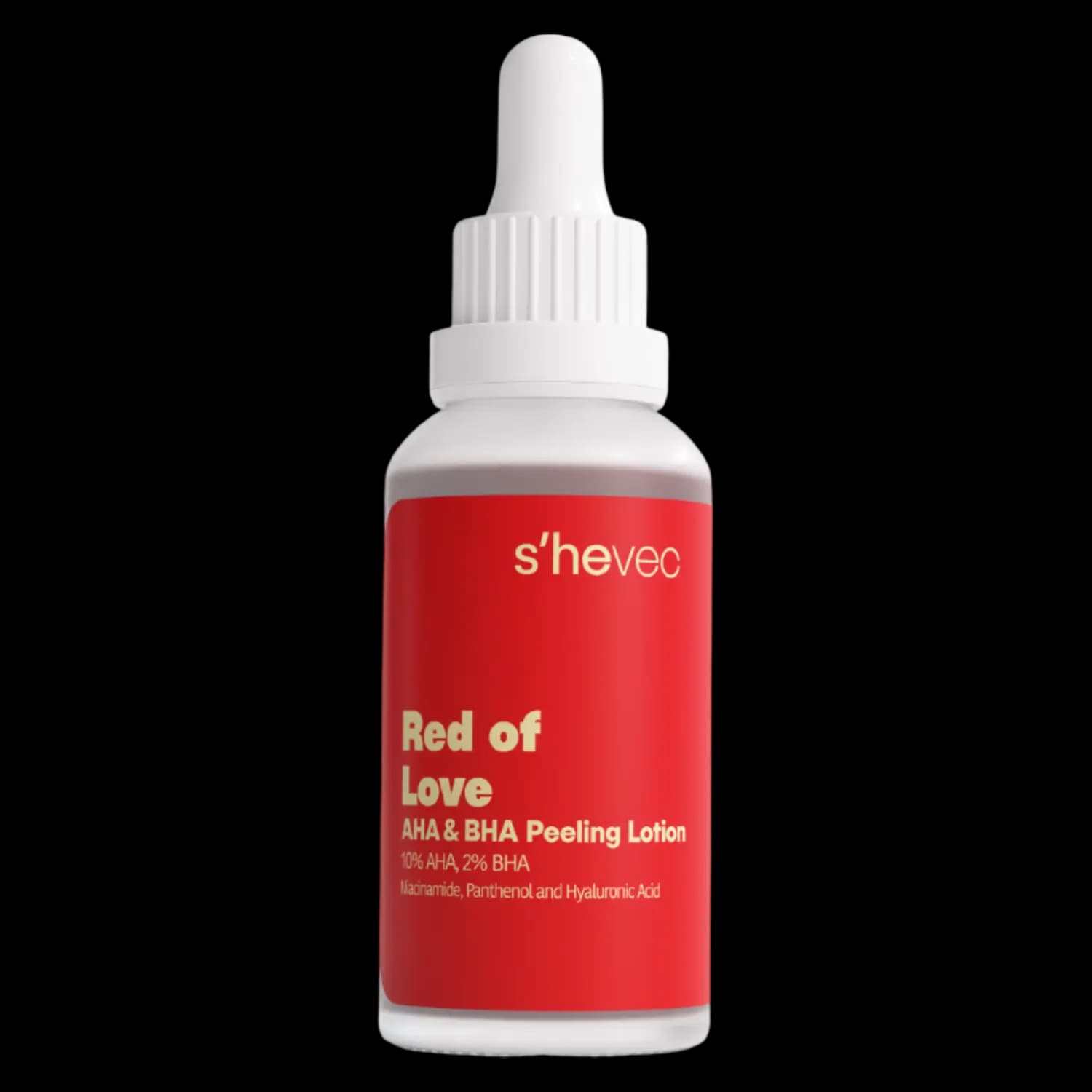 سرم پیلینگ و لایه بردار شی وک مدل Red Of Love | حاوی 10% AHA و 2% BHA — تصویر ۳
