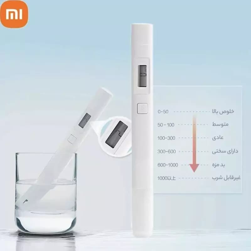 گجت تست سلامت آب شیائومی مدل Xiaomi XMTDS01YM TDS — تصویر ۸