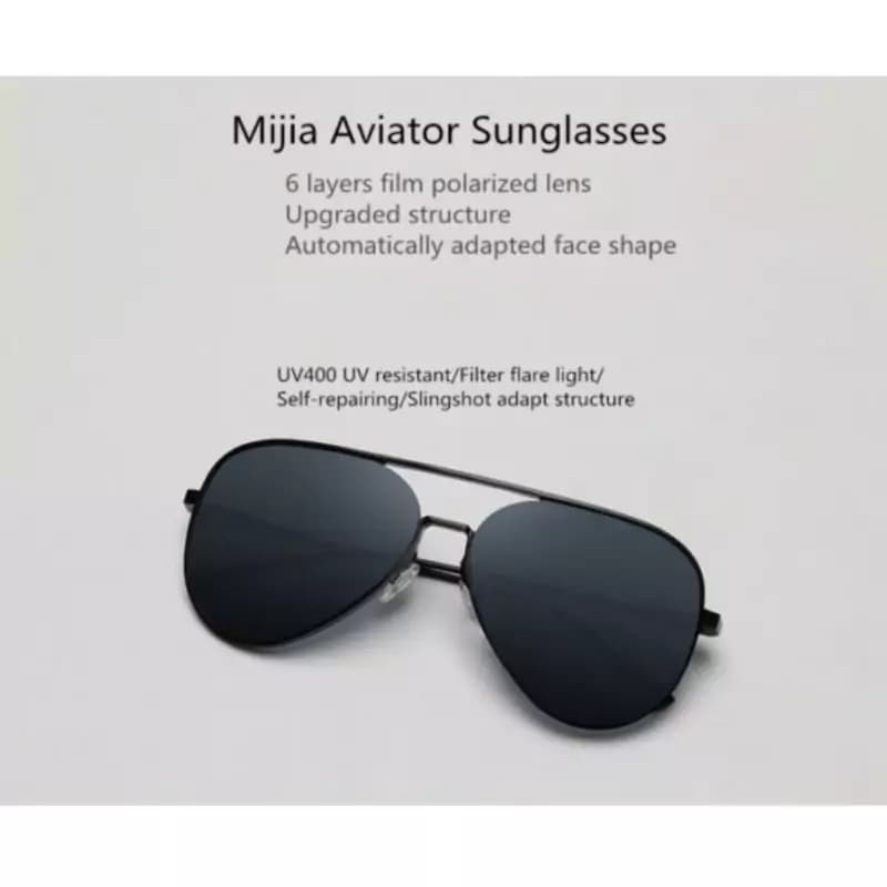 عینک آفتابی پولاریزه و محافظ UV400 شیائومی Xiaomi mijia TYJ02TS polarized navigator sunglasses — تصویر ۶