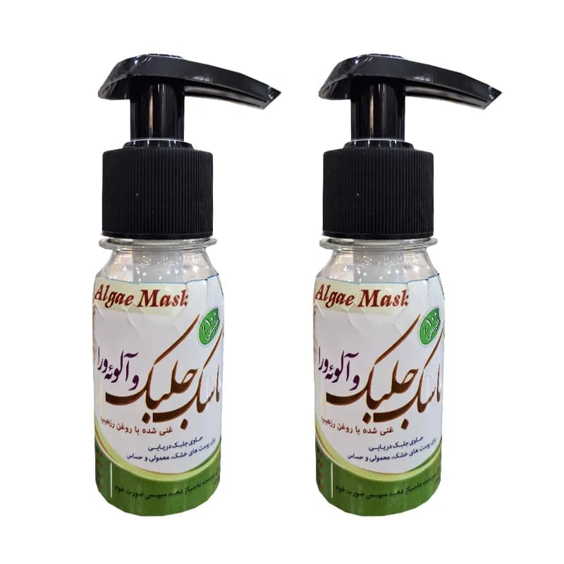 ماسک جلبک و آلوئه ورا برند شفابخش کد 1001226 — تصویر ۳