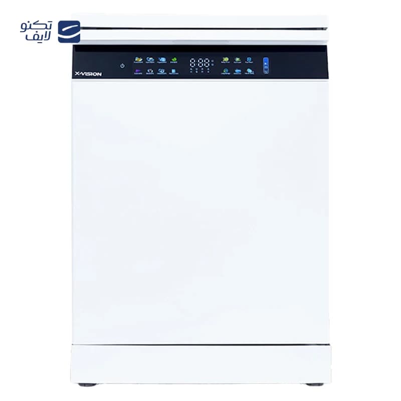 ماشین ظرفشویی ایکس ویژن مدل S160-W – سفید — تصویر ۶