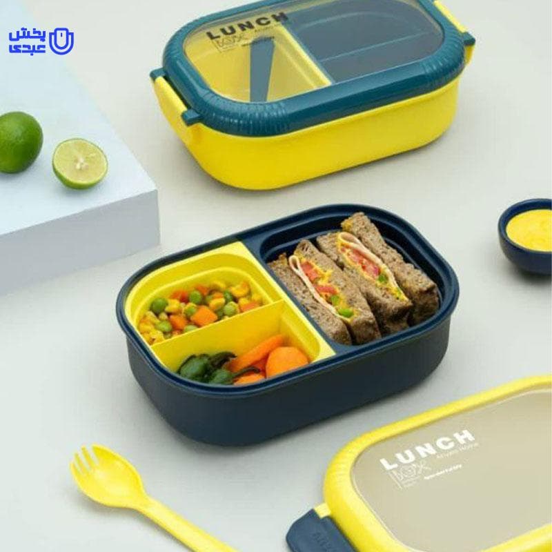 لانچ باکس بیضی میلان کد 109 — تصویر ۹