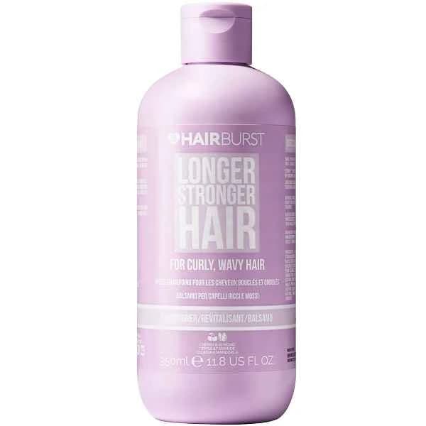 نرم کننده هیربرست Hairburst بنفش مخصوص موهای فر و مجعد حجم 350ml | ضد ریزش، حفظ فر مو، بدون سولفات، ترمیم قوی