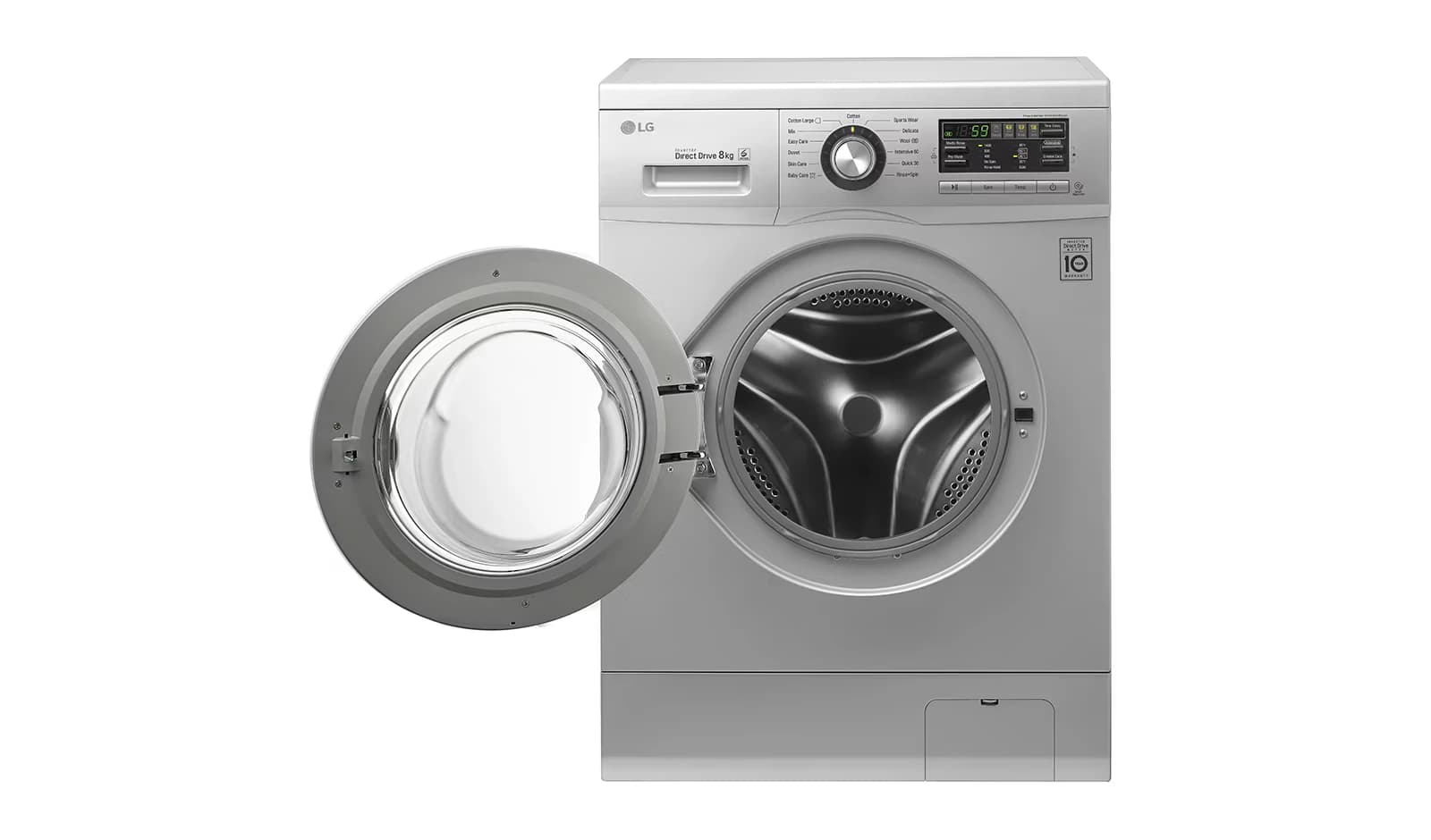 ماشین لباسشویی ال جی 8 کیلویی F1496TDT23 — تصویر ۵