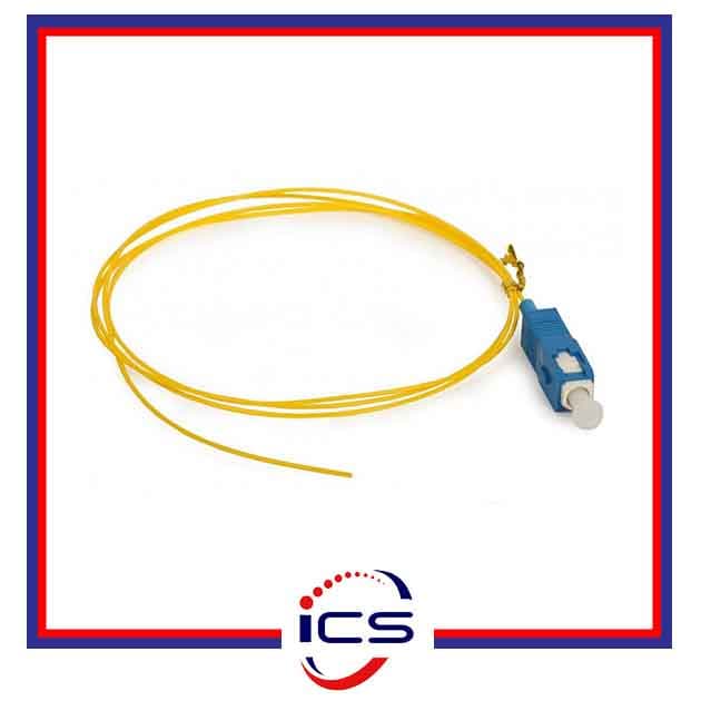 پیگتیل فیبرنوری 1.5 متری SC-SM