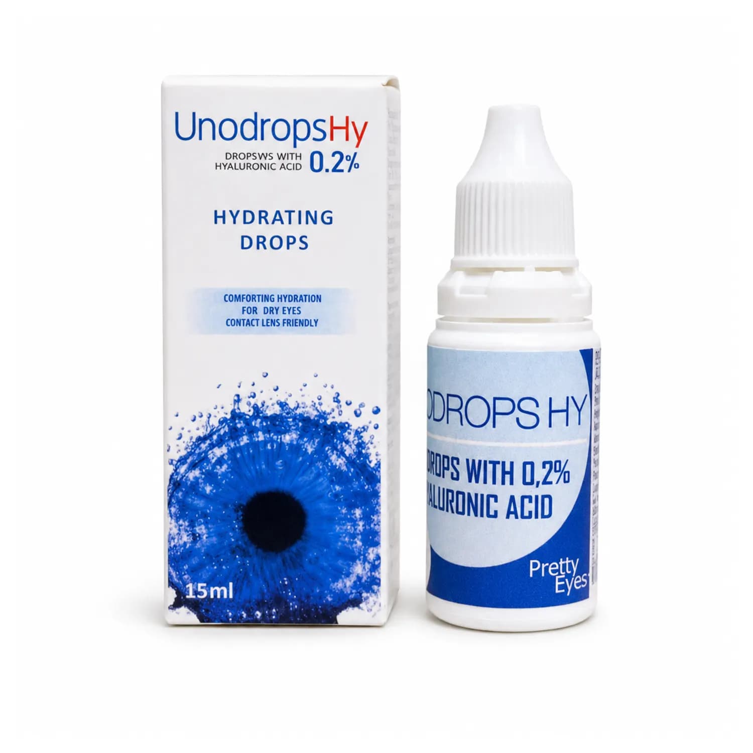 قطره لنز پرتی pretty یونو دراپس UNODROPS مدل HY