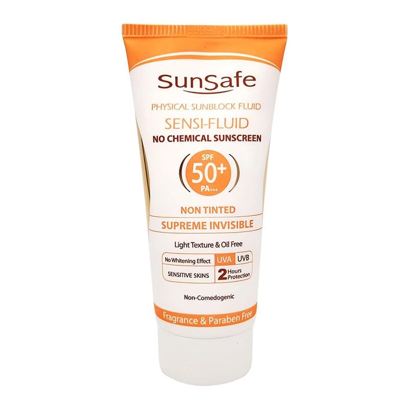 فلوئید ضد آفتاب فیزیکال SPF50