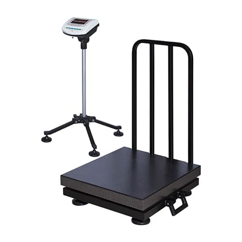 باسکول محک 300 کیلویی نمایشگر متحرک سینی گالوانیزه