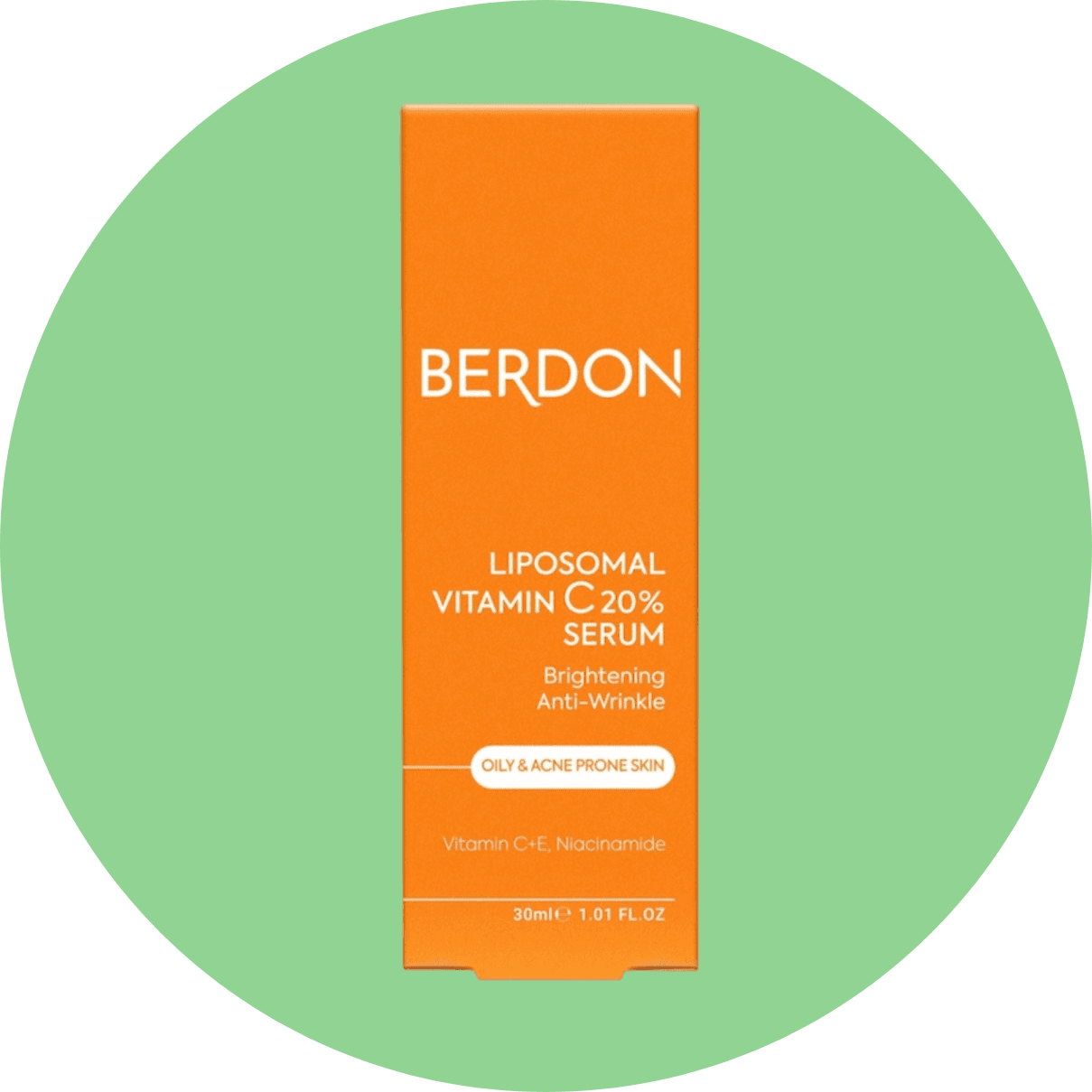 سرم ویتامین سی بردون مناسب پوست چرب و آکنه ای حجم 30 میل انقضا 1407/4/Bardon Vitamin C Serum, suitable for oily and acne-prone skin, volume 30 ml — تصویر ۳
