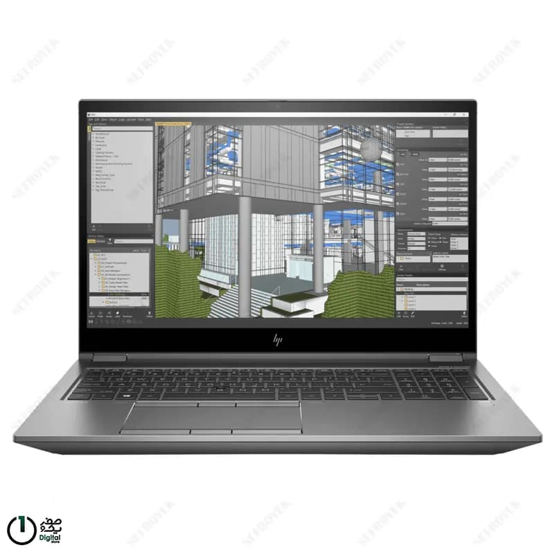 لپتاپ استوک اچ پی HP ZBook Fury G7 | Core i5-10400H | RAM 16GB | SSD 512GB | T1000 4GB — تصویر ۲