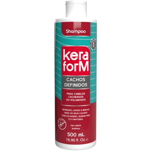 شامپو تعریف موی فر کلاژن (KERAFORM) 500 میل