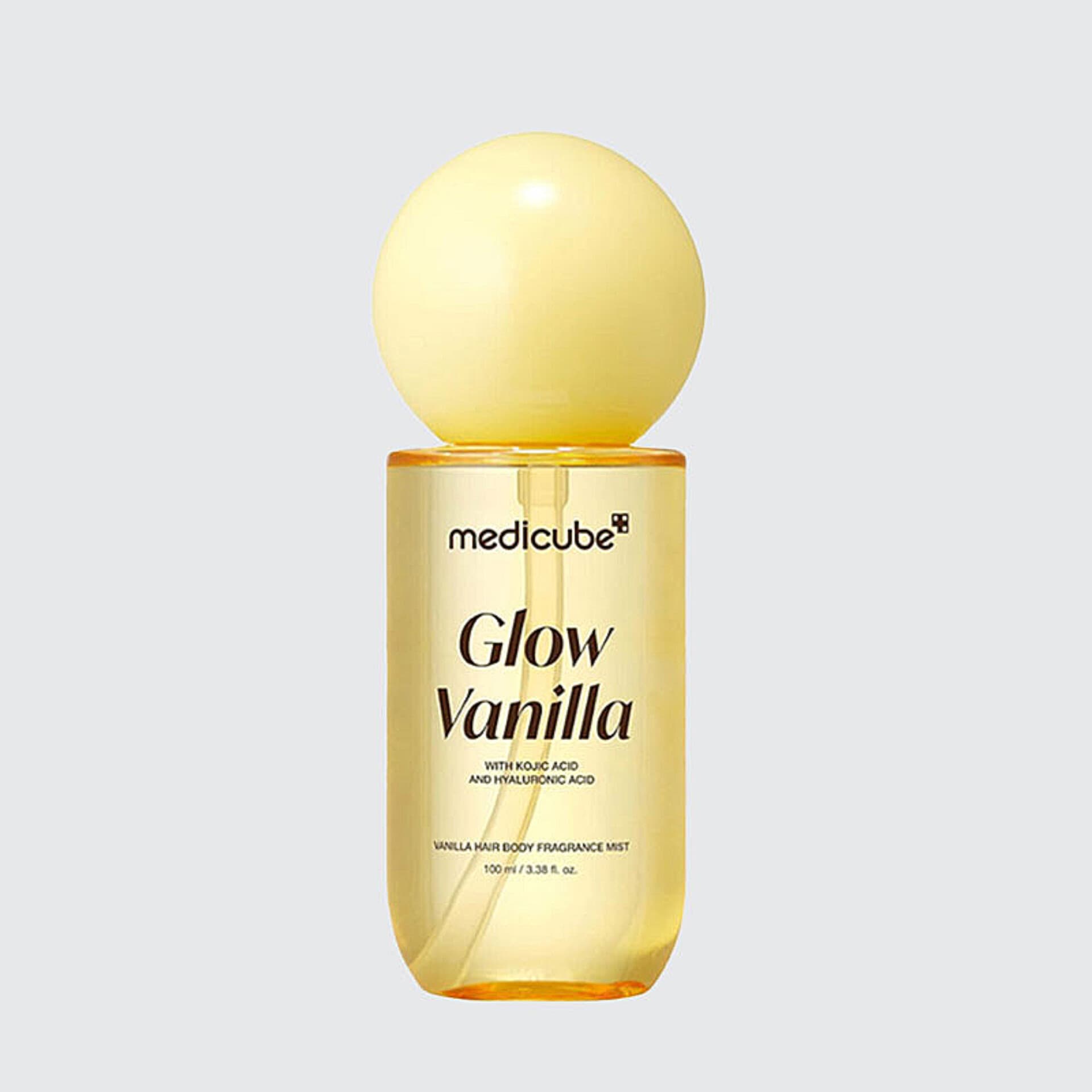 میست وانیلا خوشبوکننده، آبرسان و روشن کننده مو و بدن مدیکیوب | medicube Vanilla Hair Body Fragrance Mist میل 100