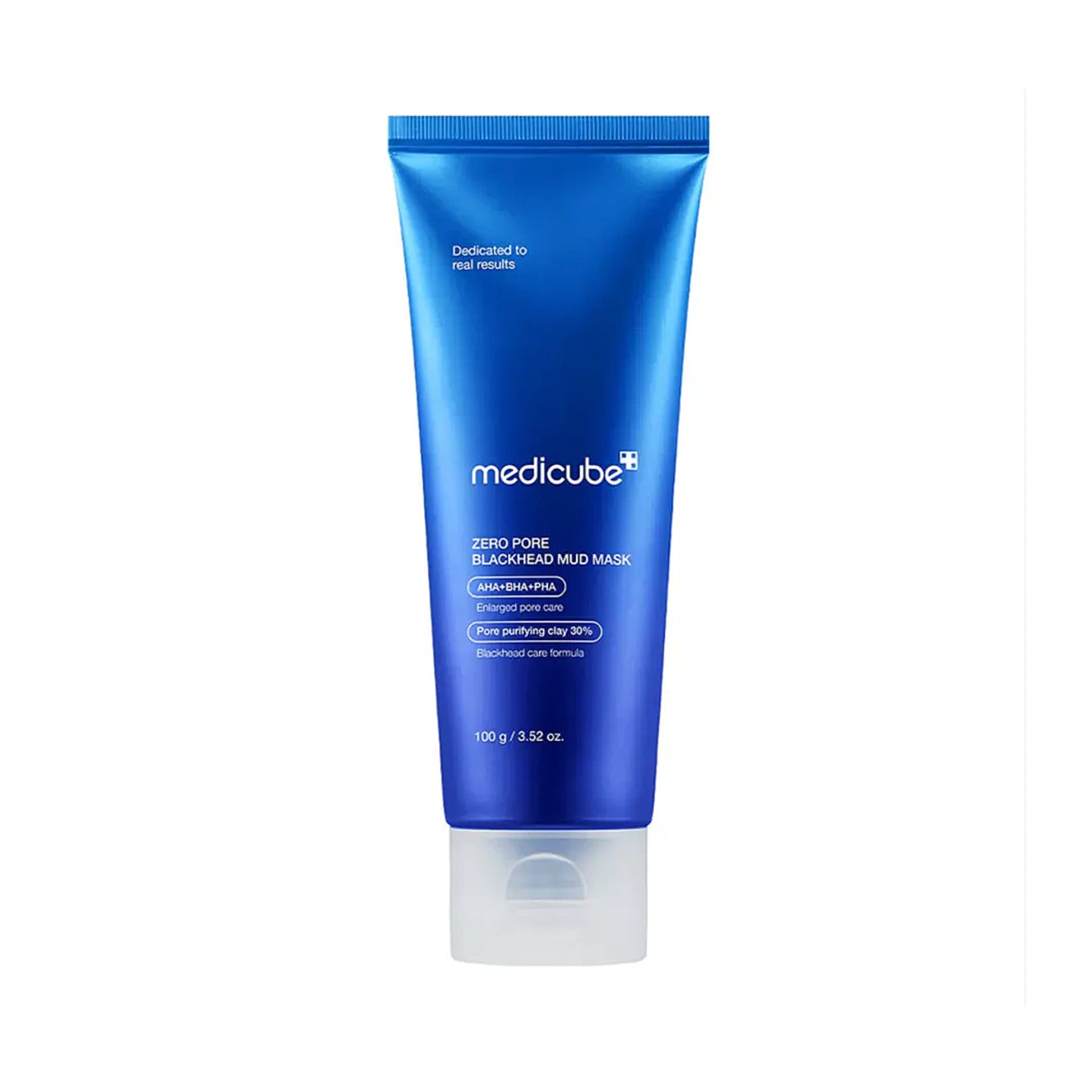 ماسک کنترل منافذ و جوش های سر سیاه مدی کیوب حجم 100 گرمmedicube zero pore blackhead mud mask مدیکیوب