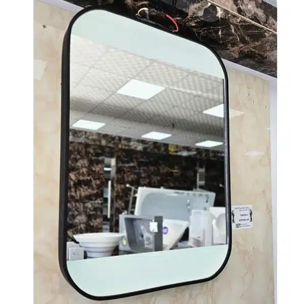آینه فریمدار بکلایت (نور مخفی) مدل S303 – ابعاد ۷۰×۵۰ سانتیمتر