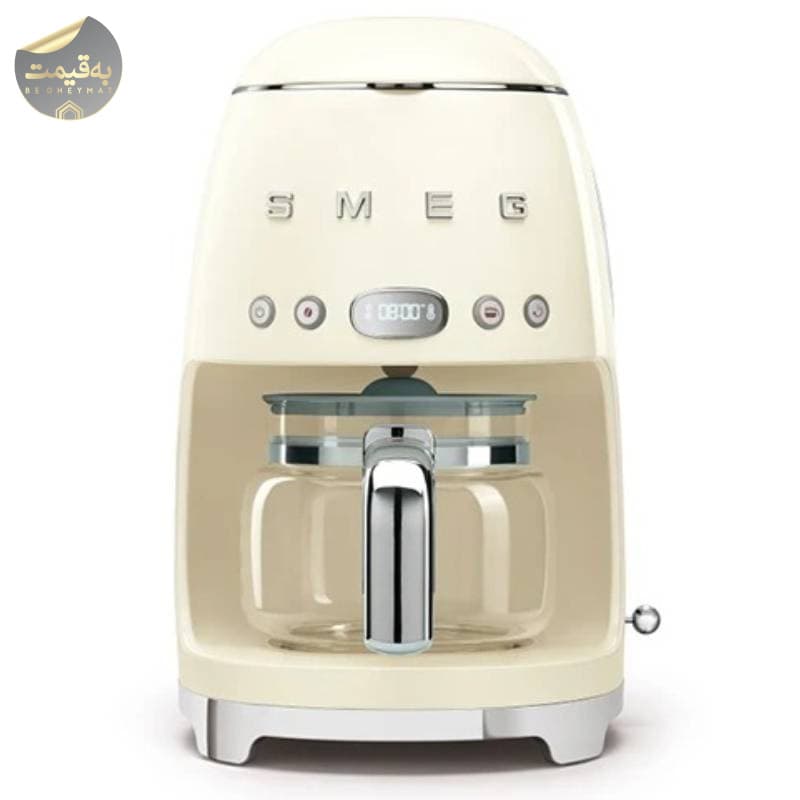 قهوه ساز اسمگ رنگ مشکی مدل SMEG DCF02BLEU(سفارش اروپا) — تصویر ۲