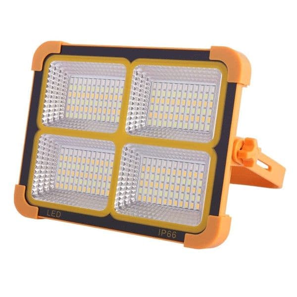 پروژکتور شارژی LED خورشیدی 4 حالته با قابلیت پاوربانک — تصویر ۵