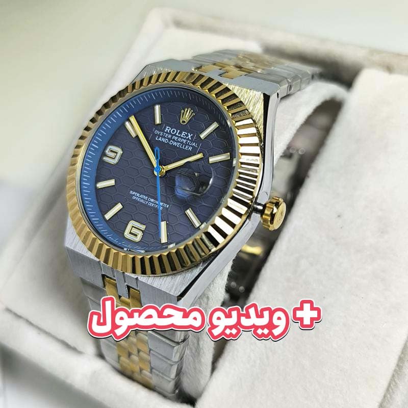 ساعت مردانه رولکس Oyster Perpetual تاریخ دار – دیت جاست – 213301