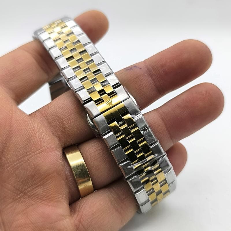 ساعت مردانه رولکس Oyster Perpetual دیت جاست – تاریخ دار – 205402 — تصویر ۵