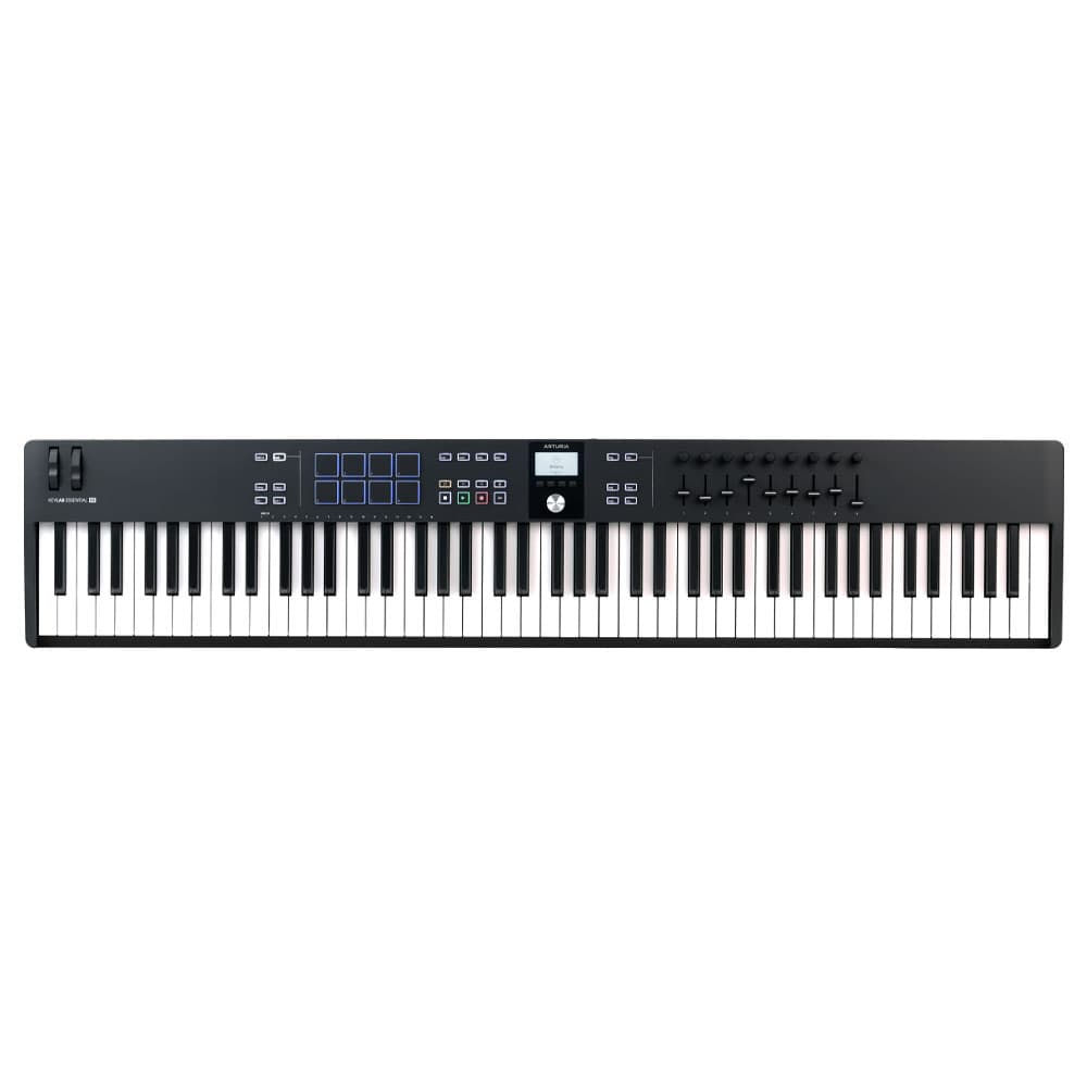 میدی کیبورد کنترلر ARTURIA KeyLab Essential 88 MK3 Black Edition — تصویر ۵