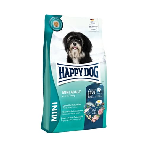 غذای خشک سگ بالغ نژاد کوچک هپی داگ میکس Happy Dog Fit & Vital وزن 1 کیلوگرم (فله) — تصویر ۲