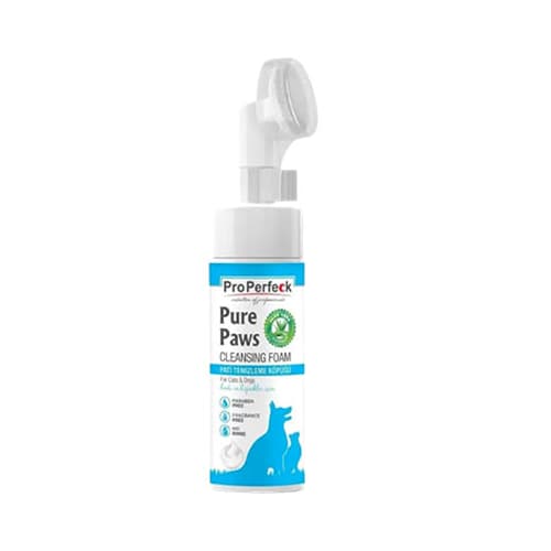 فوم تمیز کننده پنجه سگ و گربه پروپرفک آلوئهورا Pro Perfeck حجم 150 میل