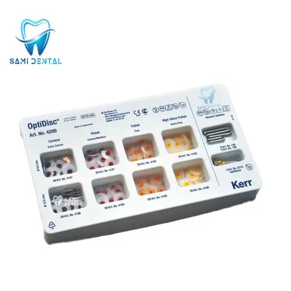 کیت دیسک پرداخت کامپوزیت (اپتی دیسک) کر _ OptiDisc™ General Assorted Kit — تصویر ۳