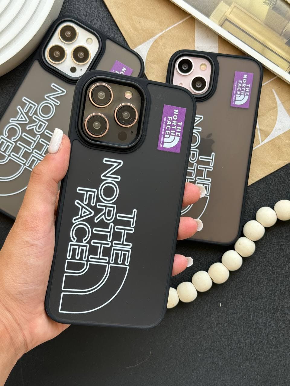 قاب گوشی Matte North Face برای آیفون — تصویر ۳