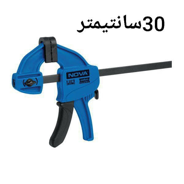 گیره دستی فشاری 30 سانتیمتر medium فک 64 نووا NOVA مدل 4070