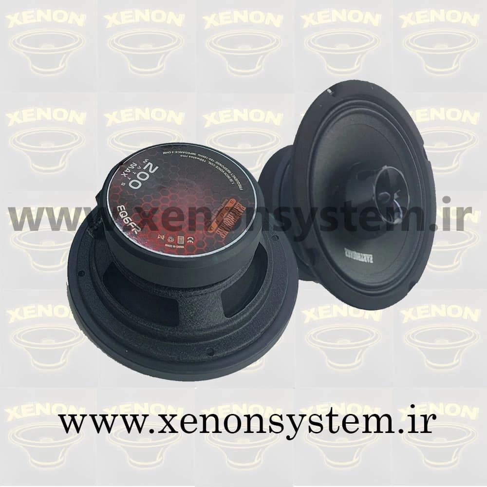 فول رنج خودرو ارت کوئیک سایز 6.5 اینچ مدل EQ6FR بسته دو عددی — تصویر ۲