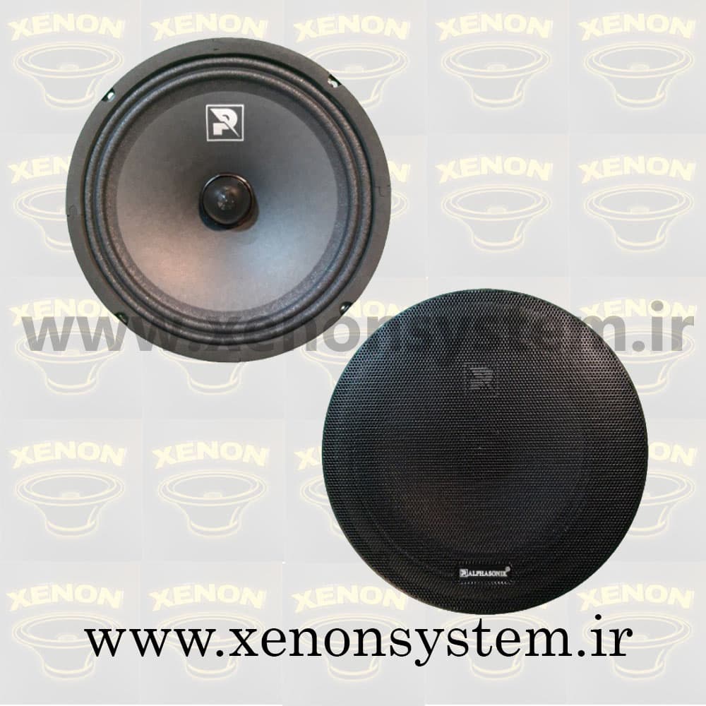 میدرنج خودرو آلفاسونیک سایز 8 اینچ مدل PSW-8800 بسته دو عددی — تصویر ۷