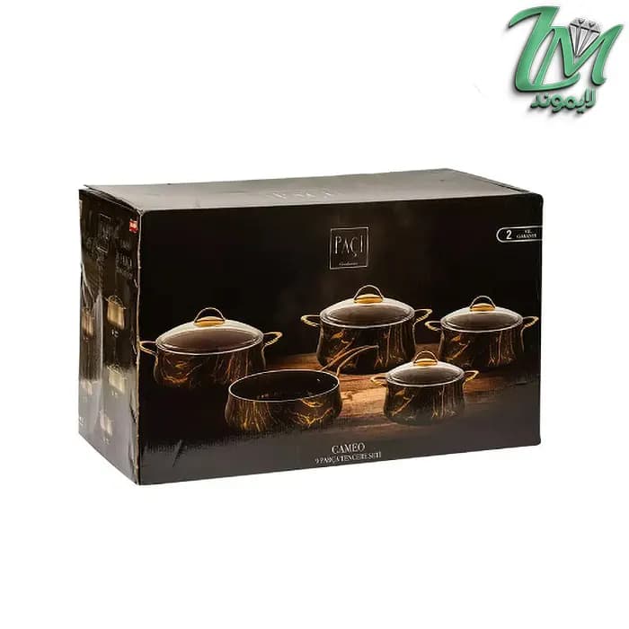سرویس قابلمه 9 پارچه گرانیتی پاچی MTL-200869 — تصویر ۷
