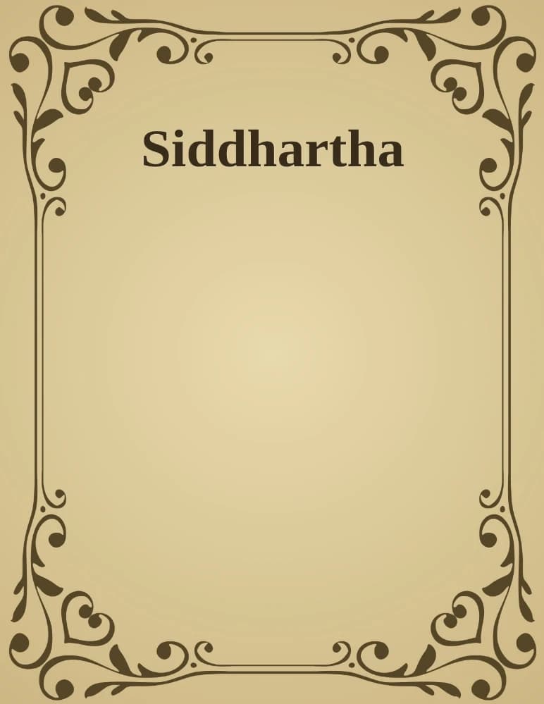 کتاب Siddhartha (سیدارتا) نسخه انگلیسی PDF | هرمان هسه — تصویر ۵