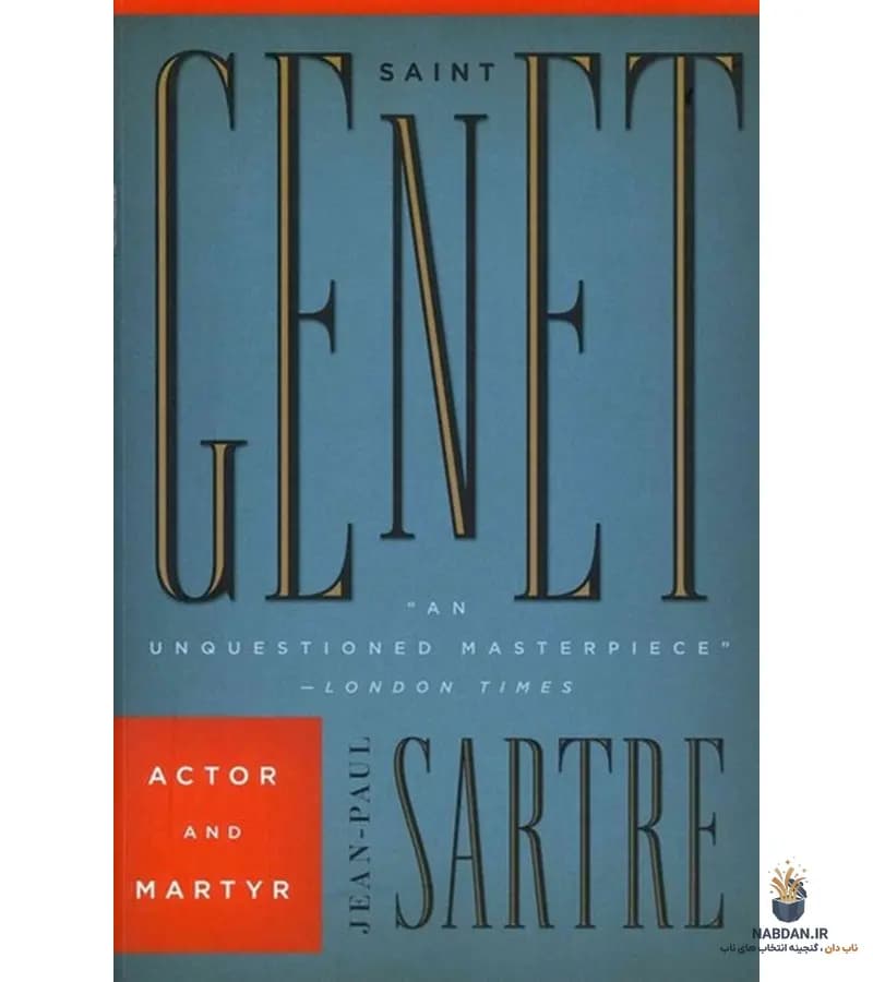کتاب Saint Genet (سن ژنه) نسخه انگلیسی PDF | ژان پل سارتر