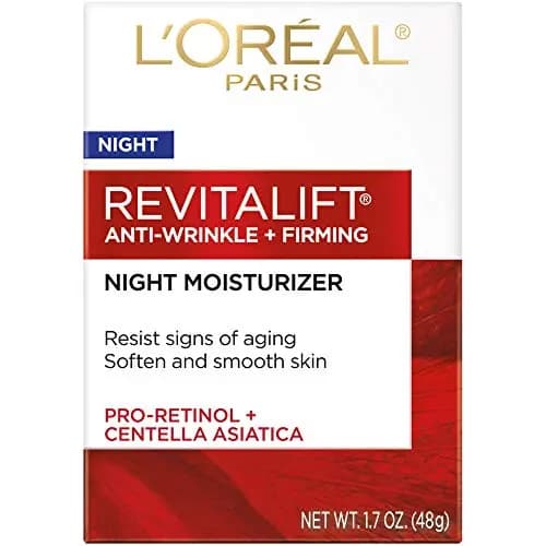 کرم آبرسان و ضد چروک شب لورال رویتالیفت Loreal Revitalift حجم 50 میل — تصویر ۴