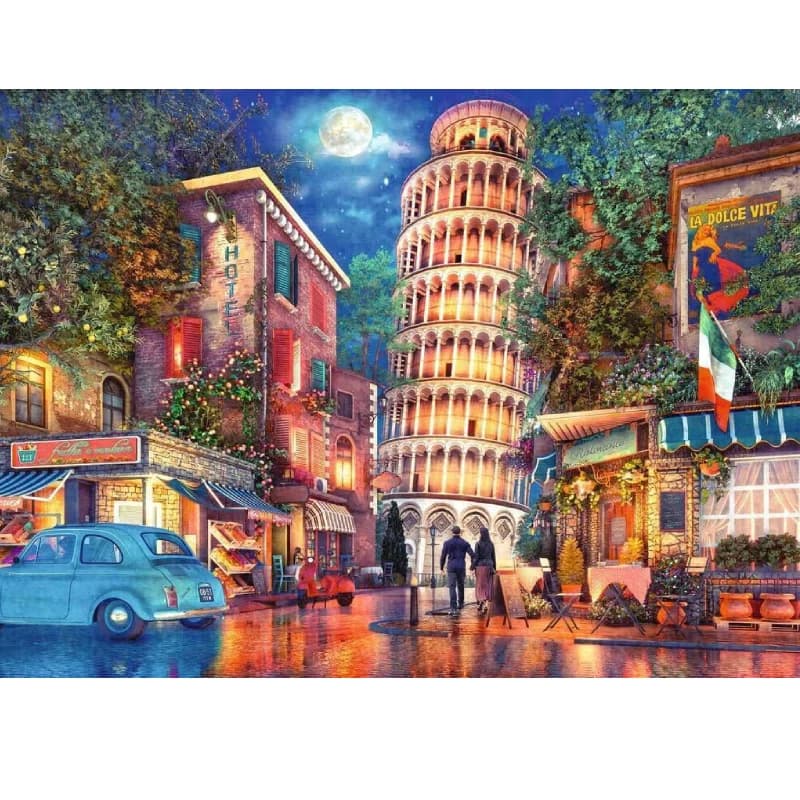پازل 500 تکه رونزبرگر طرح Evening in Pisa کد 12000709 — تصویر ۳