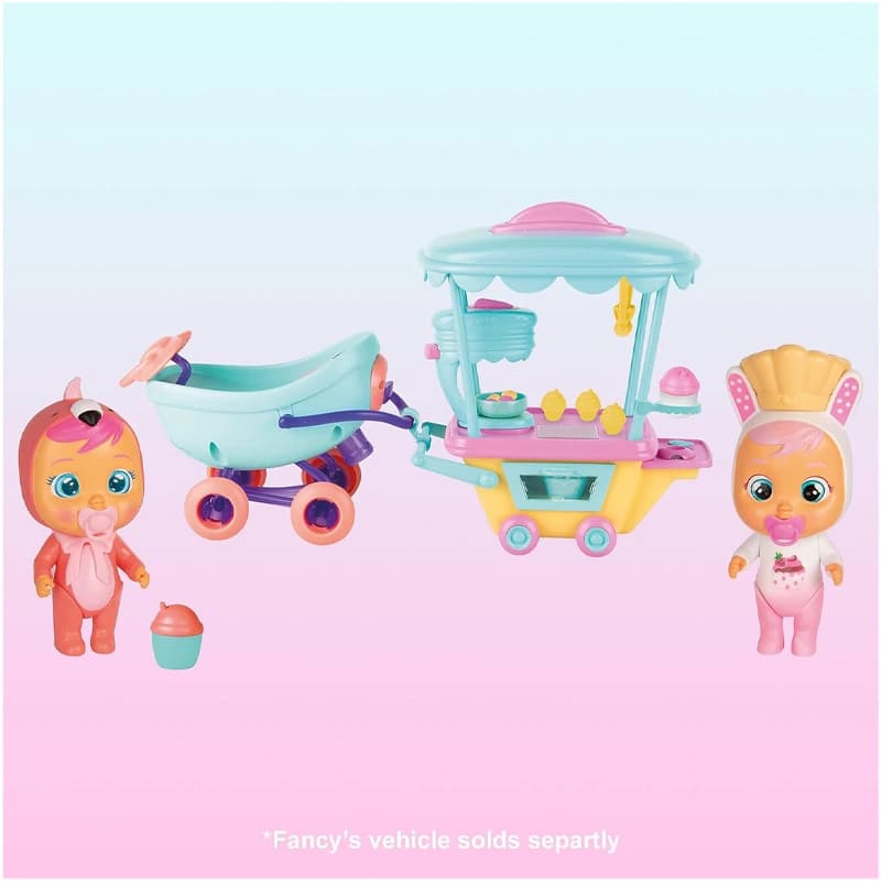 عروسک کرای بیبی مدل Cry Baby ice cream همراه با ست بستنی — تصویر ۳