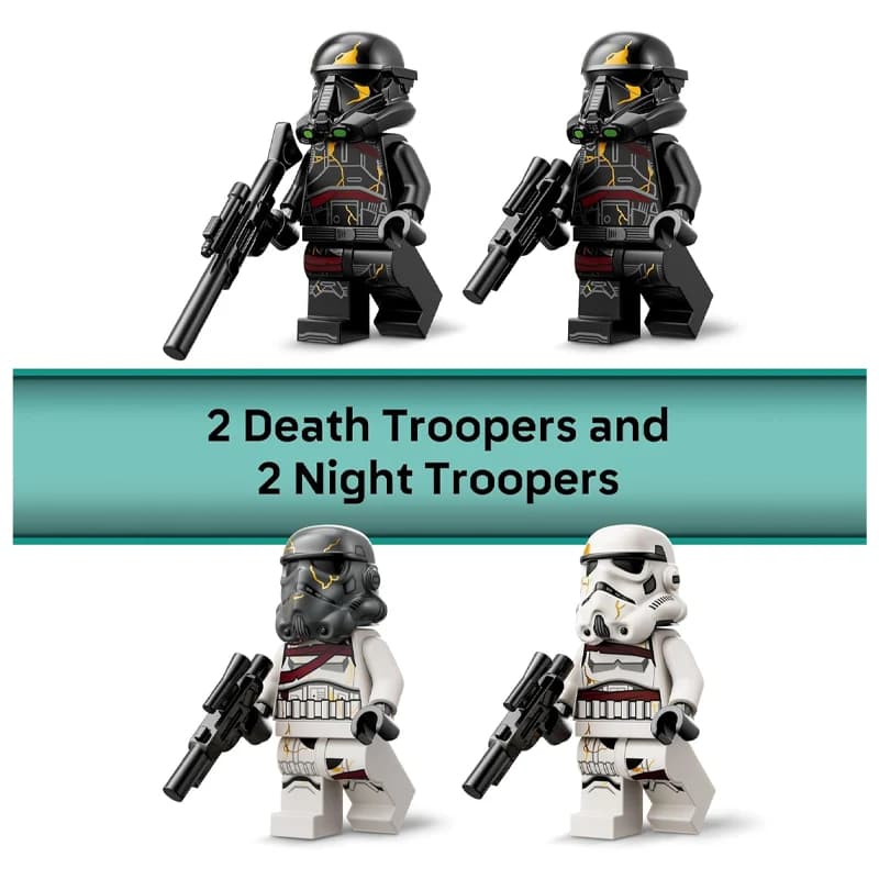 لگو Death Trooper & Night Trooper Battle Pack سری استاروارز کد 75412 — تصویر ۴